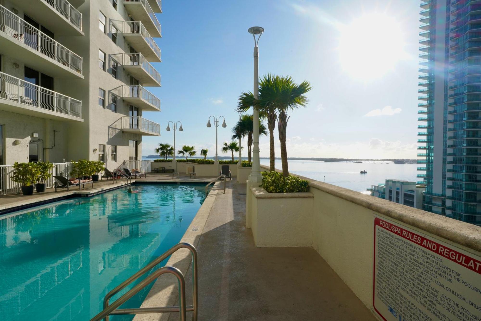 4 Bed Full Condo In Miami With Skyline & Sea View Eksteriør billede